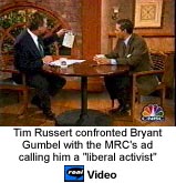 Bryant Gumbel & Tim Russert
