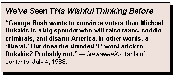 July 4, 1988 Newsweek table of contents