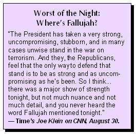 Worst of the Night: Where's Falluja?