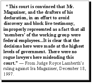 Judge Royce Lamberth's ruling