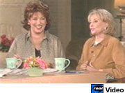 Joy Behar & Barbara Walters