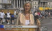ABC's Hilary Brown in London