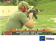 CNN's distorted rifle comparison