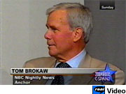 NBC's Tom Brokaw