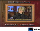 Cal Thomas & CBS's Lesley Stahl