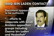 Iraq-Bin Laden Contacts