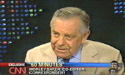 CBS correspondent Morley Safer