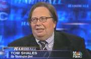 Washington Post TV critic Tom Shales