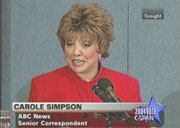 ABC News correspondent Carole Simpson