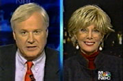 MSNBC's Chris Matthews & CBS's Lesley Stahl