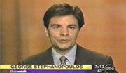 ABC's George Stephanopoulos