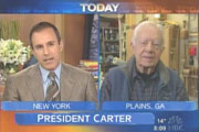 NBC's Matt Lauer & Former President Jimmy Carter