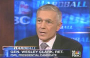 Retired General Wesley Clark
