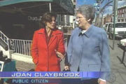 Joan Claybrook & CBS Thalia Assuras