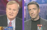 MSNBC's Chris Matthews & Ron Reagan
